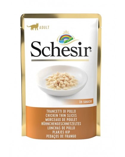 SCHESIR in sauce Chicken thin slices - wet cat food - 85 g