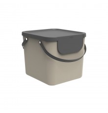 ROTHO Albula Cappuccino - waste sorting container - 40l