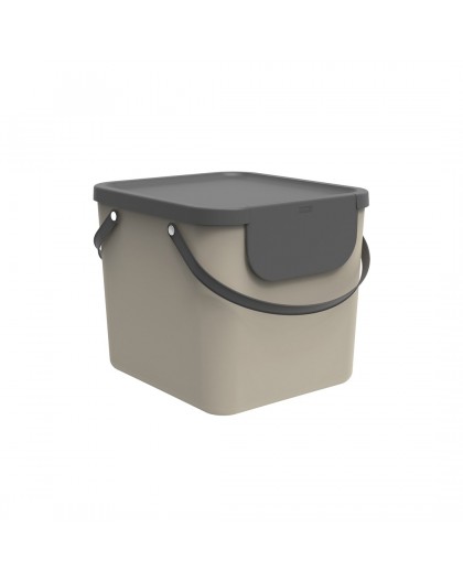 ROTHO Albula Cappuccino - waste sorting container - 40l