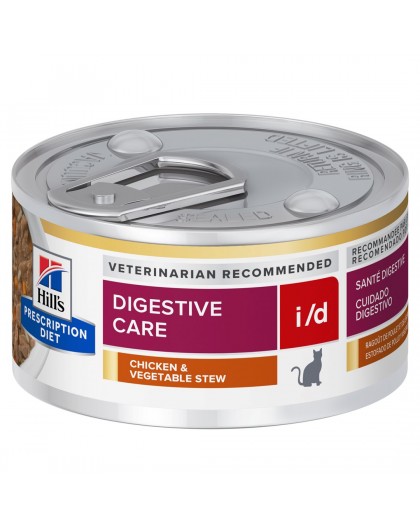 HILL'S PD Diet i / d Digestive Care Chicken&Vegetables - wet cat food - 82 g