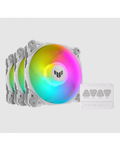 ASUS TUF GAMING TF120 ARGB WHITE EDITION 3IN1 Air cooler 12 cm 3 pc(s)