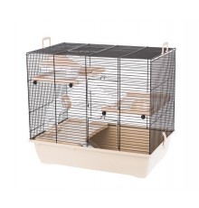 INTER-ZOO Pinky 3 Zinc Beige - cage for a hamster