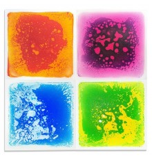 Tullo Sensory path – colorful sensory tiles with liquid 4 pcs