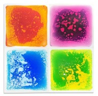Tullo Sensory path – colorful sensory tiles with liquid 4 pcs