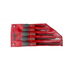 Set of screwdrivers 5 pcs 2-flat 3-cross