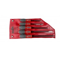 Set of screwdrivers 5 pcs 2-flat 3-cross