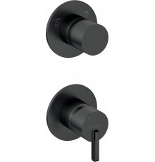 Concealed shower mixer with shower switch