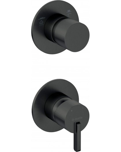 Concealed shower mixer with shower switch