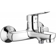 Wall-mounted bathtub mixer