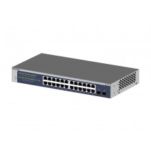 NETGEAR GS724Tv6 Managed Gigabit Switch (GS724T-600EUS) 26P
