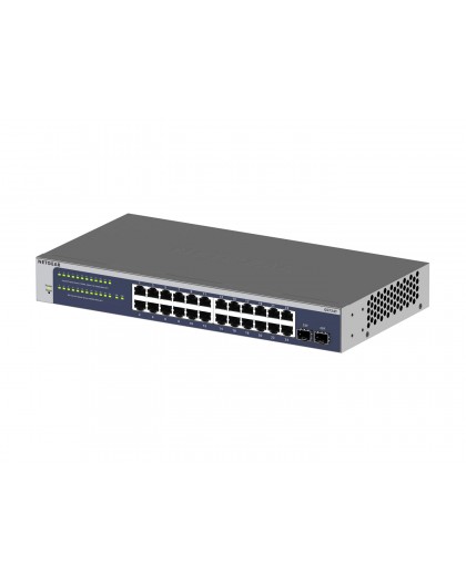 NETGEAR GS724Tv6 Managed Gigabit Switch (GS724T-600EUS) 26P