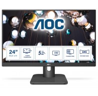 AOC E1 24E1Q computer monitor 60.5 cm (23.8") 1920 x 1080 pixels Full HD LED Black