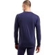 Odlo BL TOP crew neck l/s MERINO 200 long-sleeved thermal underwear, size M, blue