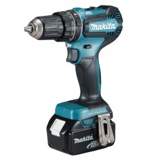 Makita DHP485RFJ drill 1900 RPM Keyless 1.8 kg Black, Blue