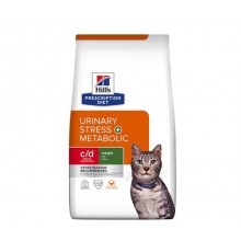 HILL'S Feline c/d Urinary Stress + Metabolic - Dry Cat Food - 3 kg