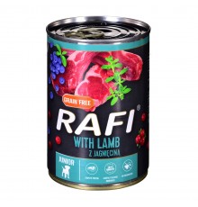 Dolina Noteci Rafi Junior with lamb, cranberry and blueberry - Wet dog food 400 g