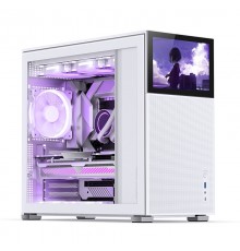 Jonsbo D41 MESH Screen ATX Case, Tempered Glass - white