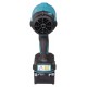 Makita AS001GZ cordless leaf blower Black, Blue 40 V