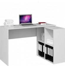 Topeshop PLUS 2X2 BIEL computer desk White