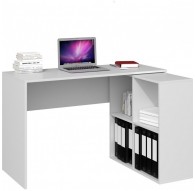 Topeshop PLUS 2X2 BIEL computer desk White