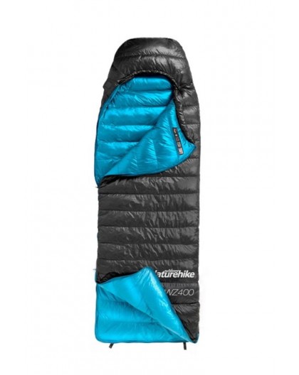 Спальный мешок CW400 из утиных пера m NH18C400-D черный NATUREHIKE