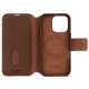 Decoded Leather Detachable Wallet mobile phone case 16 cm (6.3") Wallet case Brown