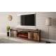 RTV GRANERO + fireplace cabinet 200x56.7x35 old wood