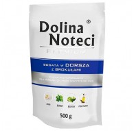 DOLINA NOTECI Premium Rich in cod with broccoli - Wet dog food - 500g