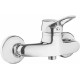 Wall-mounted shower faucet