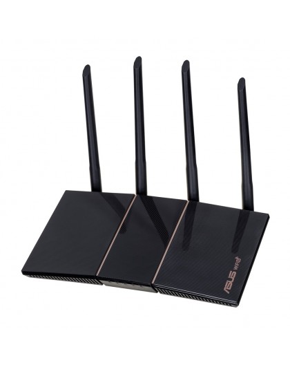 ASUS RT-AX57 wireless router Gigabit Ethernet Dual-band (2.4 GHz / 5 GHz) Black
