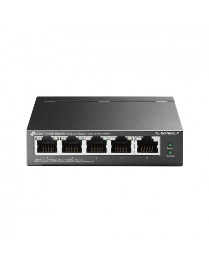 TP-Link TL-SG1005LP network switch Unmanaged Gigabit Ethernet (10/100/1000) Power over Ethernet (PoE) Black
