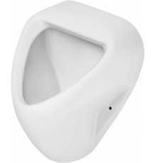 Hanging urinal - water connection from the back