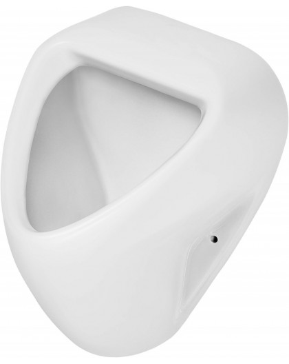 Hanging urinal - water connection from the back