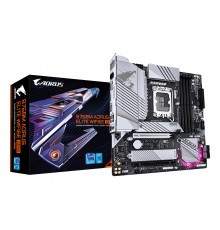GIGABYTE B760M AORUS ELITE WIFI6E GEN5 Motherboard - Supports 14th Gen. Intel Core CPUs, 12+1+1 phases VRM, up to 5600MHz DDR5, 