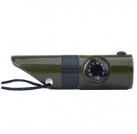 Mil-Tec Survival Whistle 6 in 1 Olive