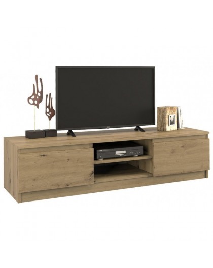 Topeshop RTV140 ARTISAN TV stand/entertainment centre 2 shelves