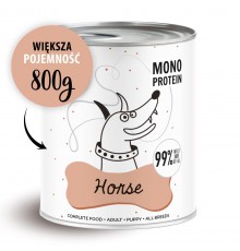 PAKA ZWIERZAKA Pepe Horse - wet dog food - 800g