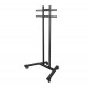 B-Tech Large Universal Flat Screen Trolley / Floor Stand (VESA 800 x 600) - 1.8m Ø50mm Poles