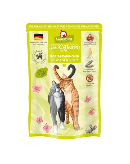 GRANATAPET DeliCATessen Pheasant and coney - wet cat food - 85g