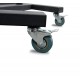 B-Tech Large Universal Flat Screen Trolley / Floor Stand (VESA 800 x 600) - 1.8m Ø50mm Poles