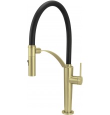 Kitchen faucet with flexible spout - 2 types of spray