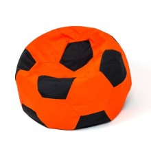 Sako bag pouf Ball orange-black XL 120 cm