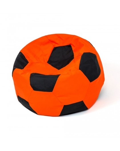 Sako bag pouf Ball orange-black XL 120 cm