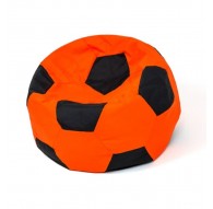 Sako bag pouf Ball orange-black XL 120 cm