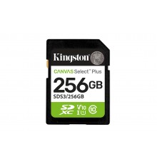 Kingston Technology 256GB SDXC Canvas Select Plus Gen3 150MB/s C10 UHS-I U1 V10