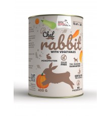 SYTA MICHA Chef Rabbit with vegetables - Wet dog food - 400 g