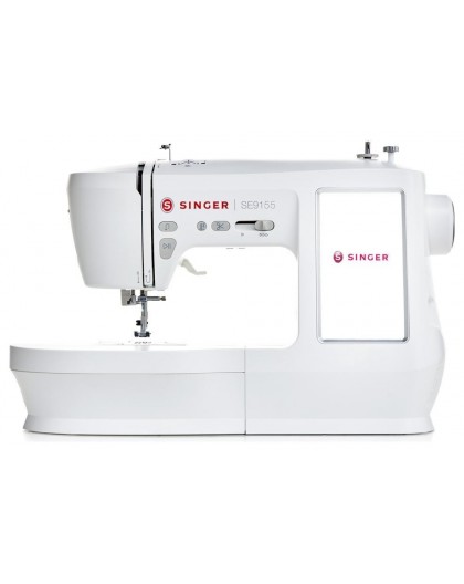 SINGER Embroidery Sewing Machine SE9155 Electric Current White