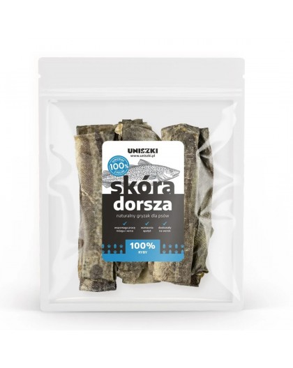 UNISZKI Cod Skin - Dog Treat - 100g