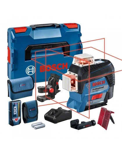 Bosch GLL 3-80 C Professional Line level 30 m 630 - 650 nm ( 10 mW)