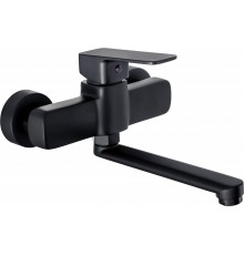 Wall-mounted washbasin mixer